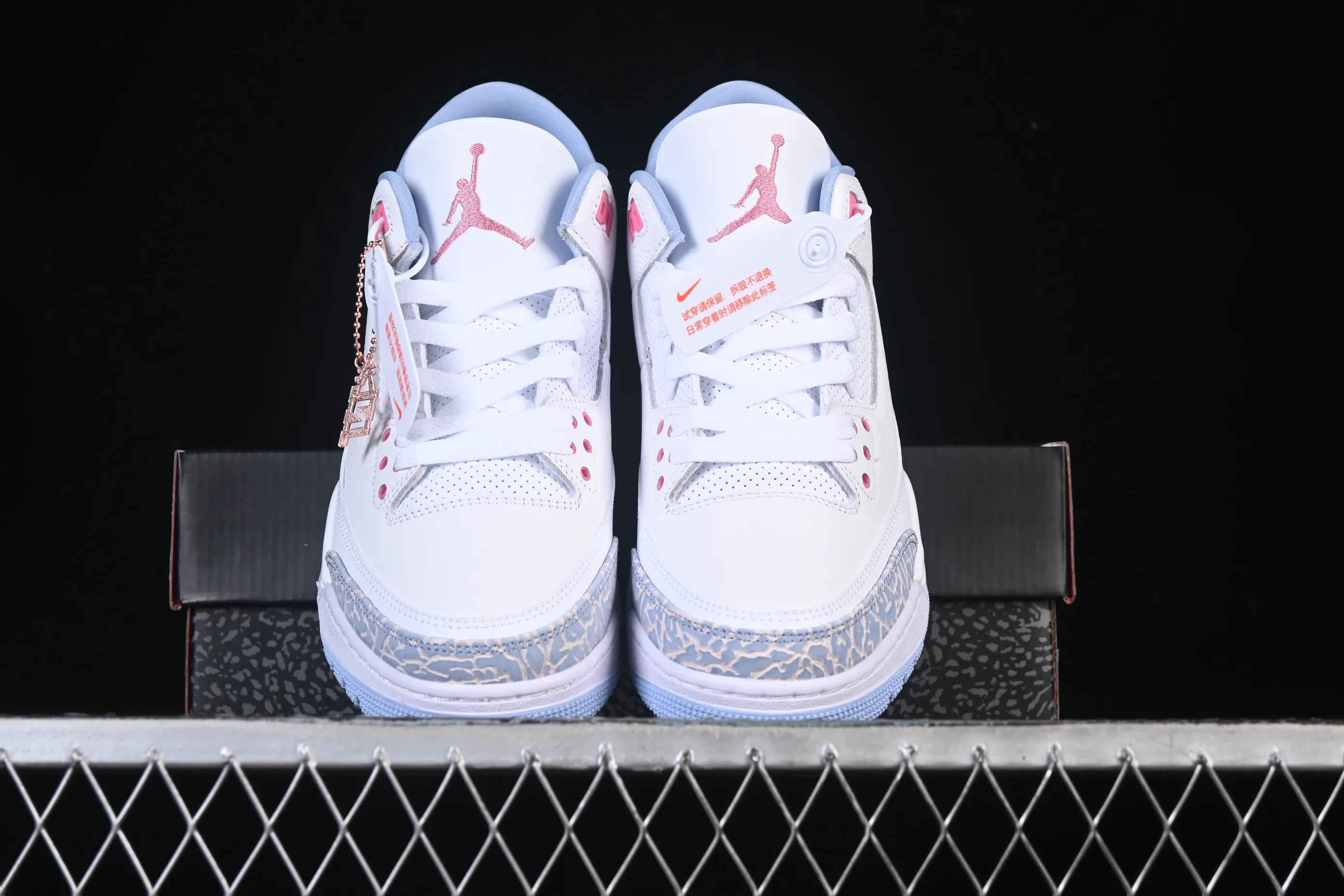 All categories Air Jordan Jordan series basketball shoes Air Jordan 3 Air Jordan 3 "Cobalt Bliss" AJ3 Joe 3 pastel fluorescent HQ0784-101
